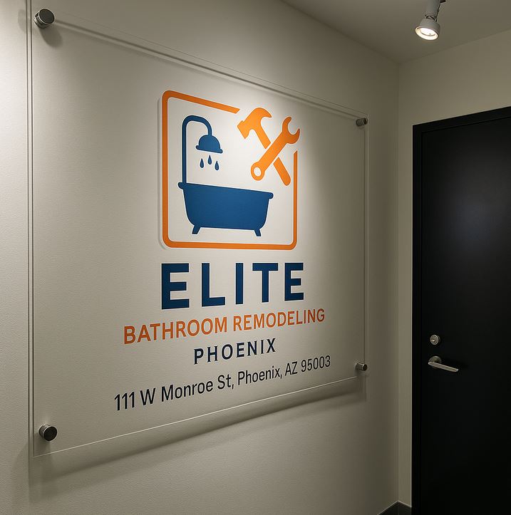 Elite Bathroom Remodeling Phoenix Signage